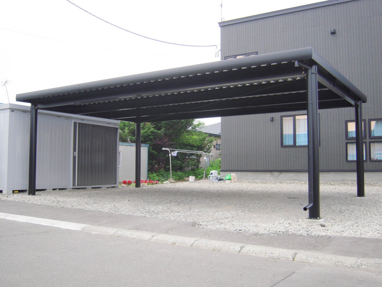 2台用鉄骨製カーポート