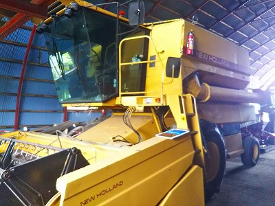 大分県発！！　コンバイントレーラー　158×300！ コンバイン[NH] – TX34 - 中古農機 トラクター 重機 カーポート 販売